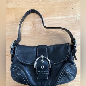Coach Y2K Black LeatherSmall Soho Bag
